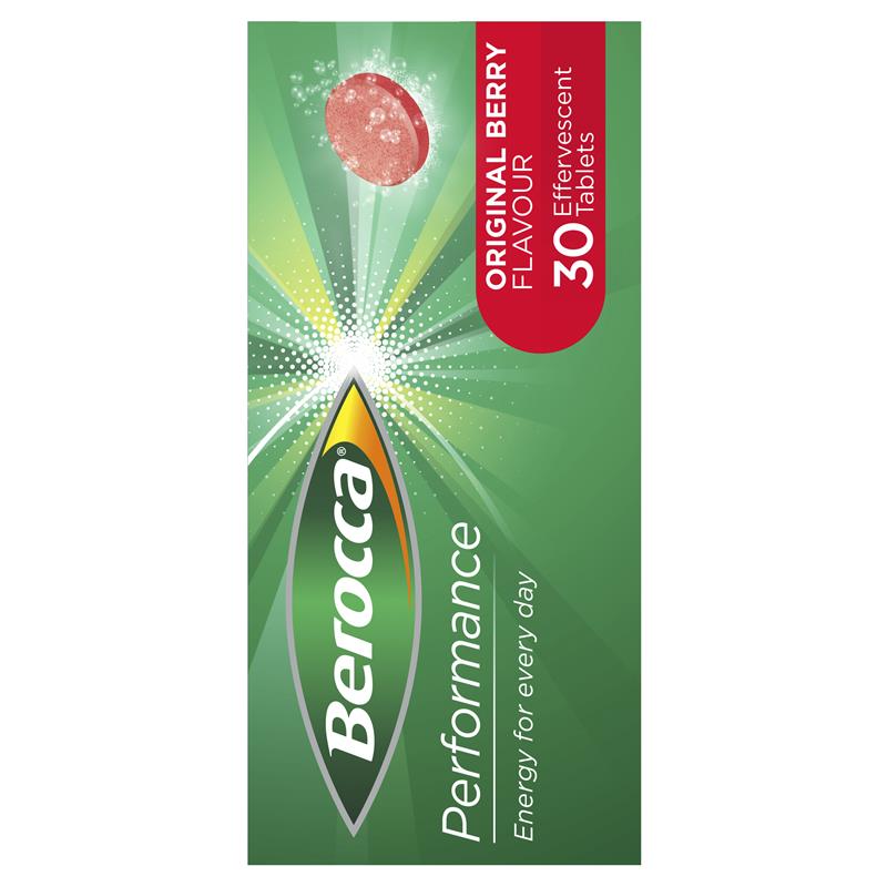 Viên sủi Berocca Original Berry Performance Effervescent 30 viên | Mua hàng Úc tại Ausmart