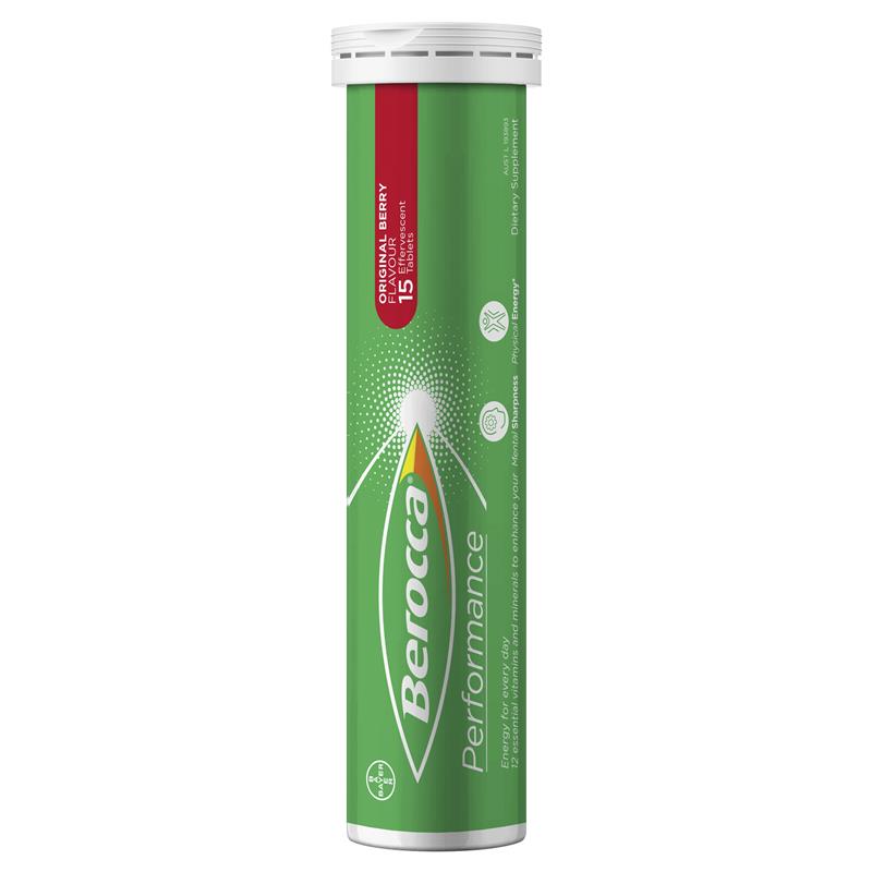 Viên sủi Berocca Original Berry Performance Effervescent 30 viên | Mua sắm hàng Úc tại Ausmart