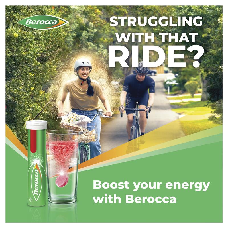 Viên sủi Berocca Original Berry Performance Effervescent 30 viên | Xuất xứ Úc (Australia)