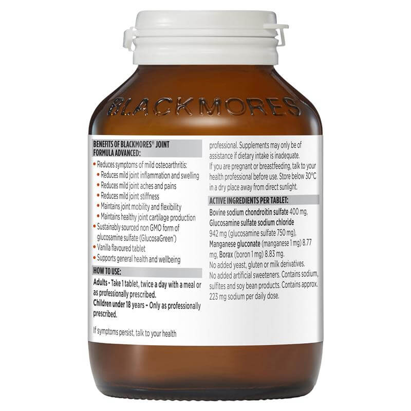Viên uống bổ khớp Blackmores Joint Formula Advanced