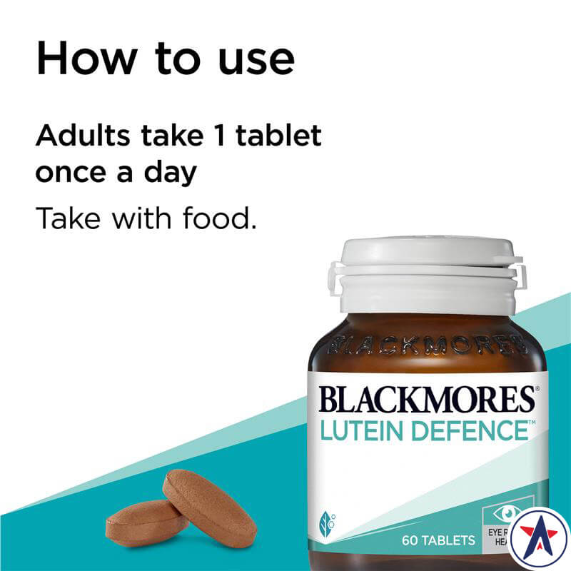 Viên uống bổ mắt Blackmores Lutein Vision Advanced 60 viên