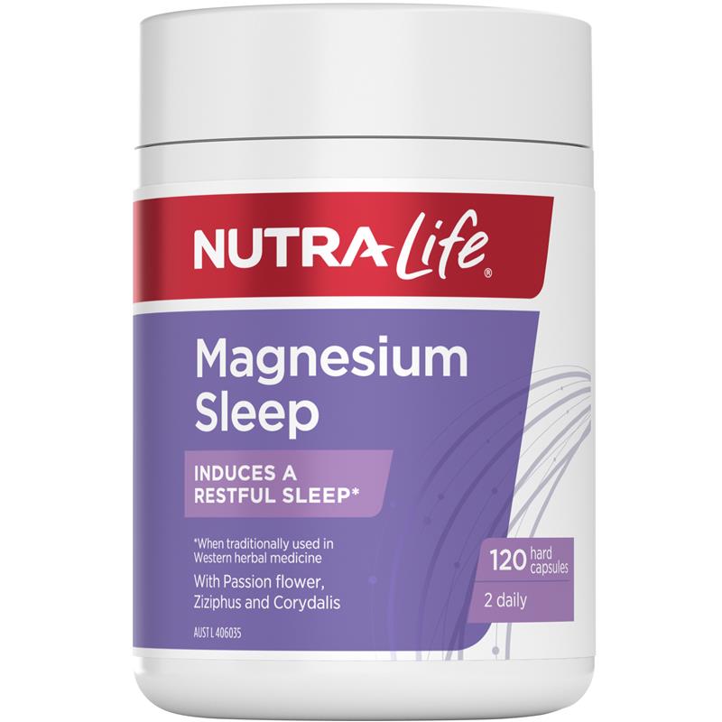 Viên uống bổ sung Magie, hỗ trợ giấc ngủ Nutra-Life Magnesium Sleep