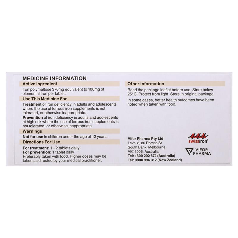 Viên uống bổ sung sắt Maltofer Oral Iron 100mg