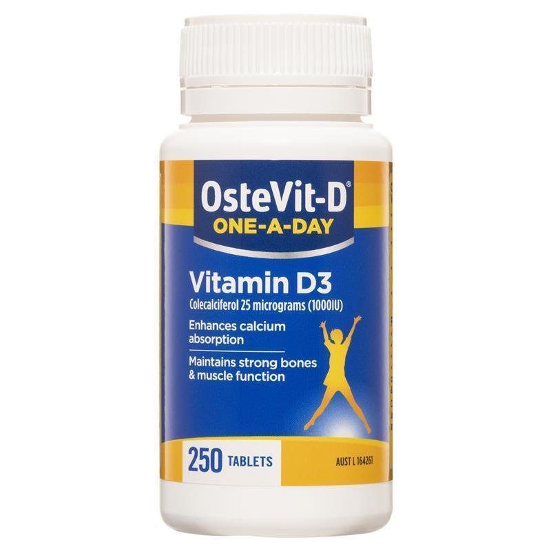 Viên uống bổ sung Vitamin D3 1000IU OsteVit-D One A Day