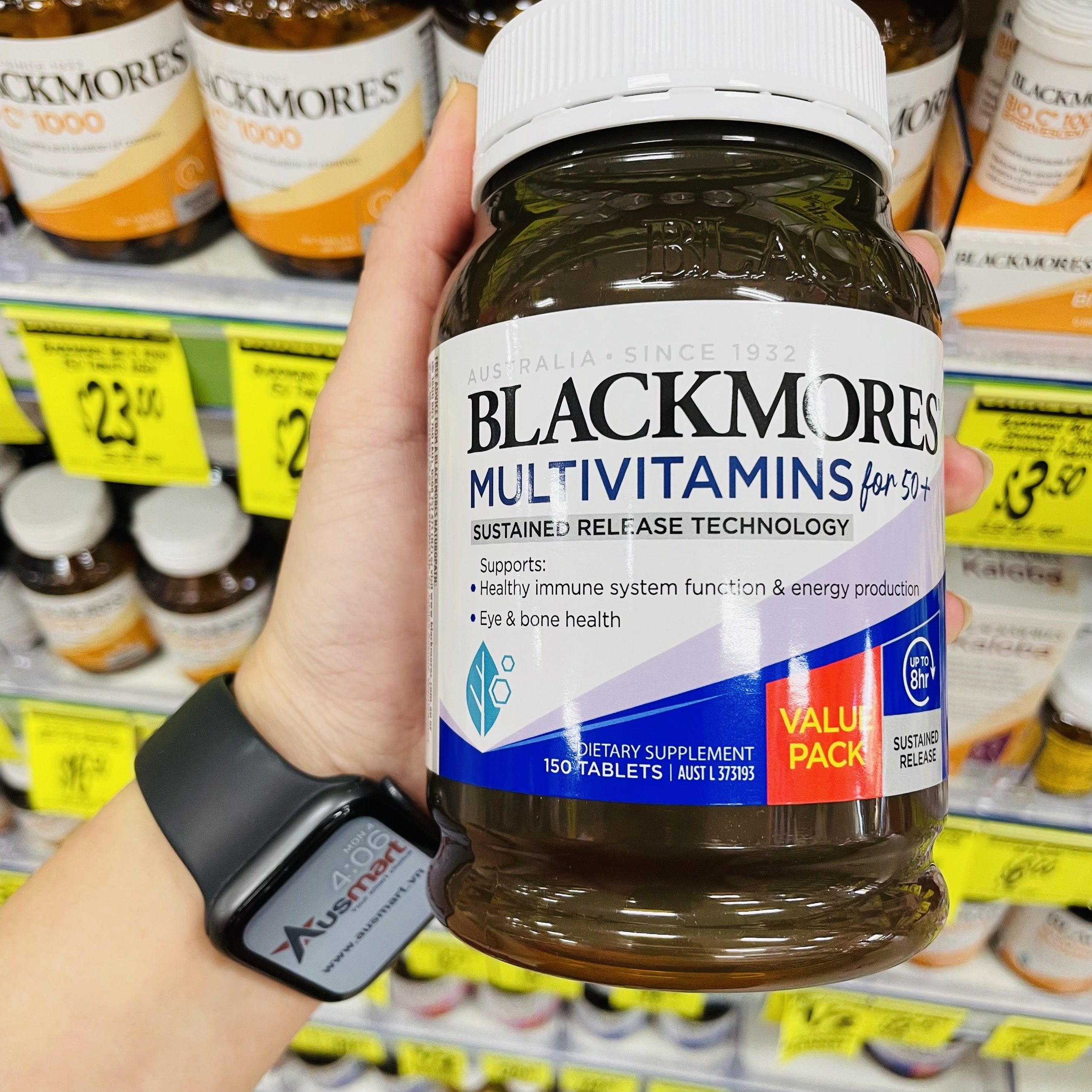 Vitamin tổng hợp cho người trên 50 tuổi Blackmores Multivitamins for 50+