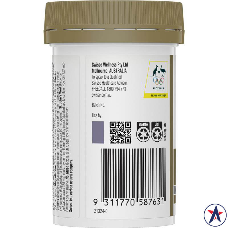 Viên uống cân bằng tâm trạng Swisse Ultiboost Mood 50 viên