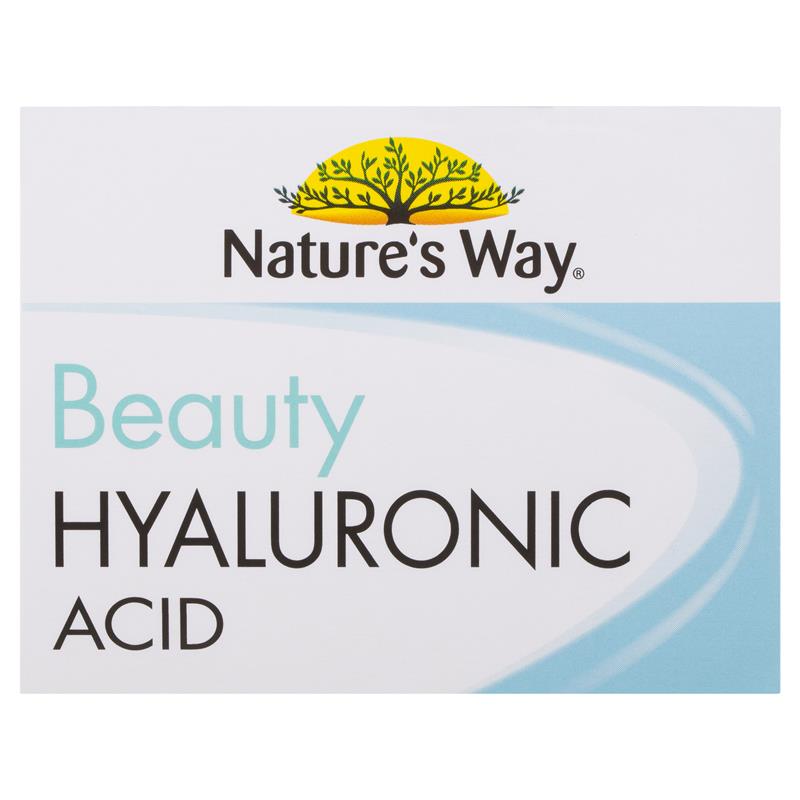 Viên uống cấp nước Nature’s Way Hyaluronic Acid của Úc 40 viên | Sản phẩm chính hãng Úc