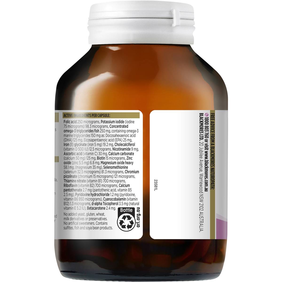 Blackmores cho bà bầu Pregnancy & Breast Feeding Gold 120 viên | Sản phẩm chính hãng Úc
