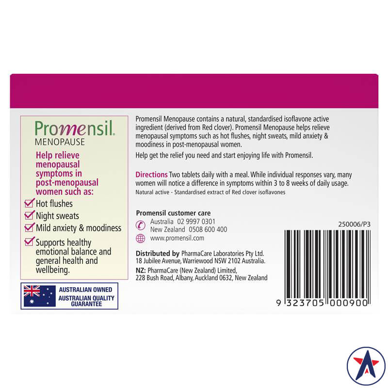 Viên uống cho phụ nữ thời kỳ mãn kinh Promensil Menopause