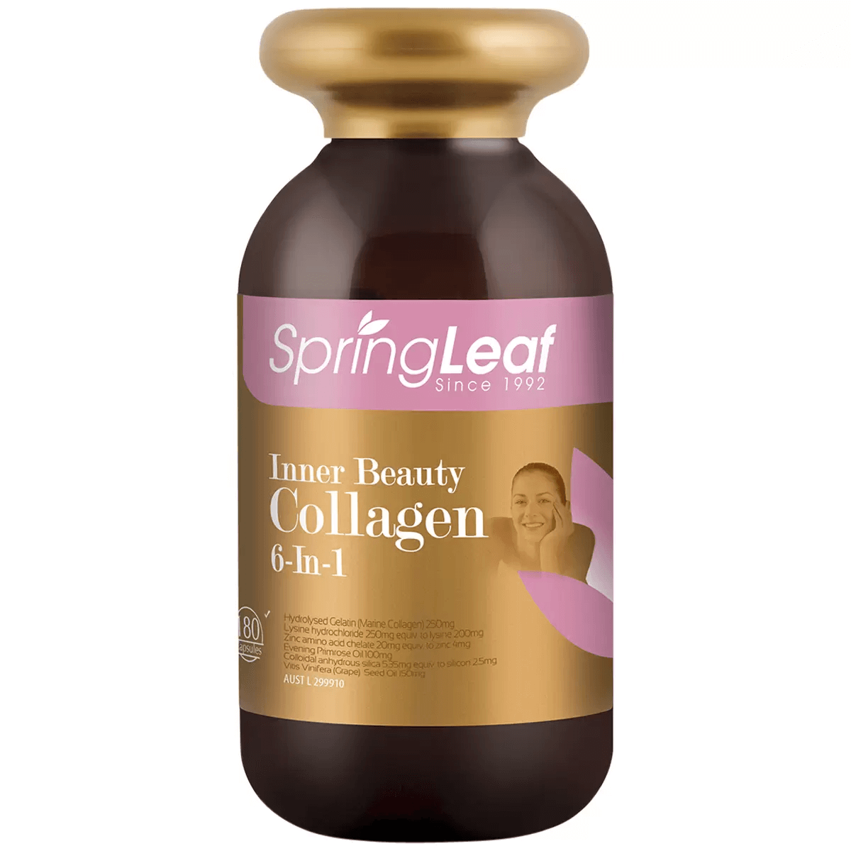 Viên uống Collagen 6 in 1 Spring Leaf Inner Beauty Advanced