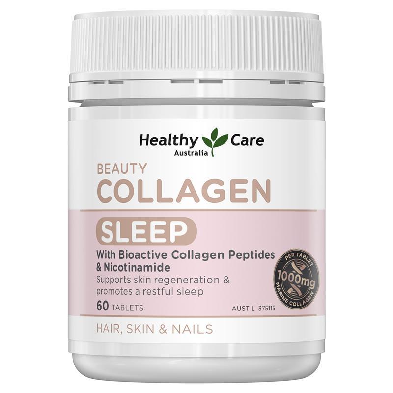 Viên uống Healthy Care Beauty Collagen Sleep của Úc 60 viên | Mua sắm hàng Úc tại Ausmart