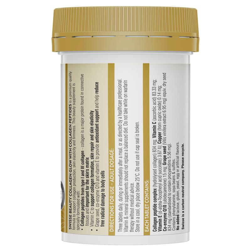 Viên uống đẹp da Collagen Swisse Beauty Collagen Glow