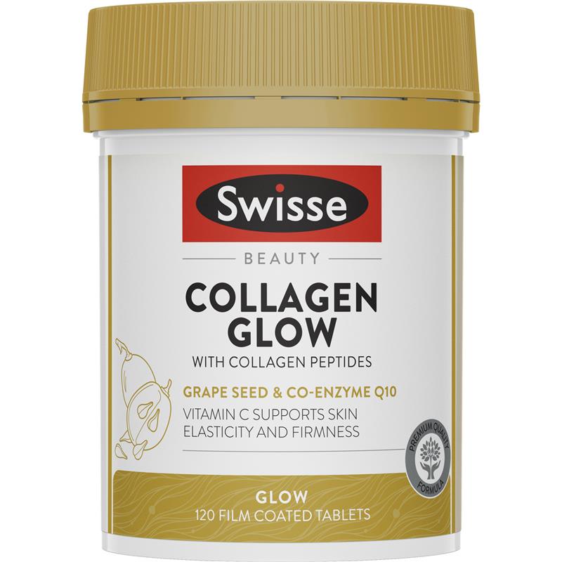 Viên uống đẹp da Collagen Swisse Beauty Collagen Glow