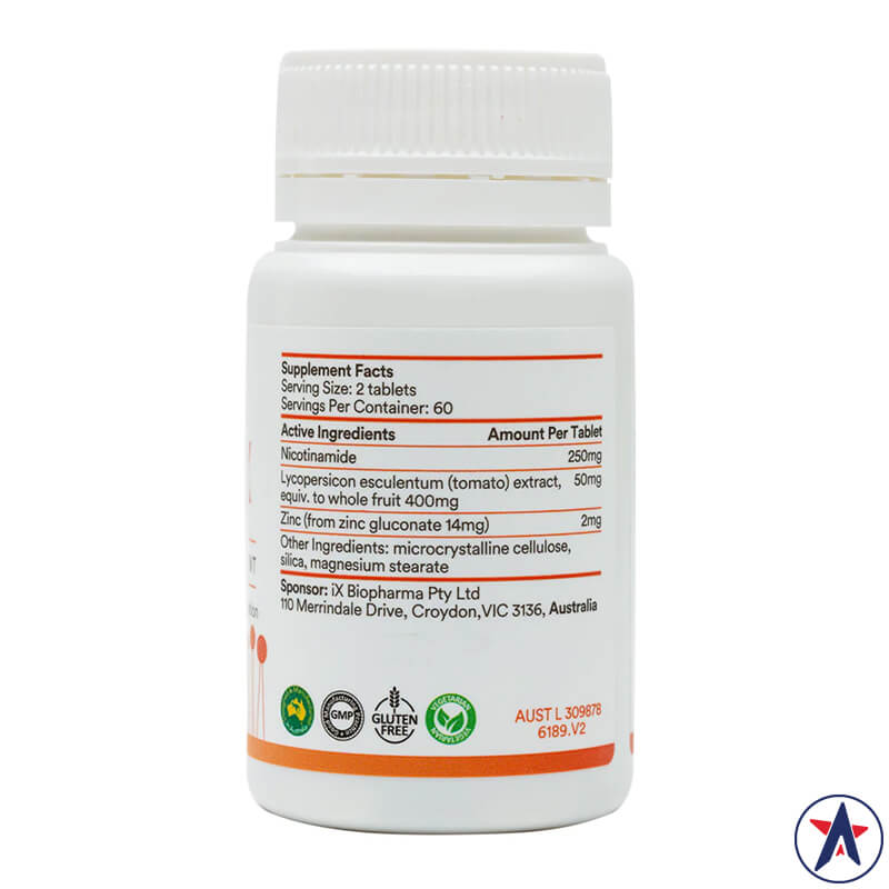 Viên uống đẹp da Entity MelaniX Skincare Supplement 120 viên