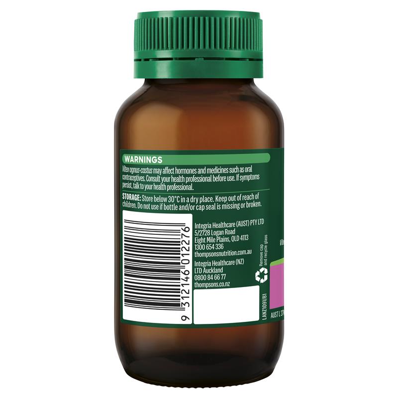 Thompson's One-A-Day Vitex 1500mg điều hoà nội tiết tố 60 viên