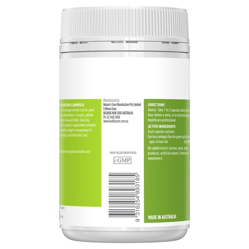 Healthy Care Garcinia Cambogia Ultra Strength 5000mg 100 viên