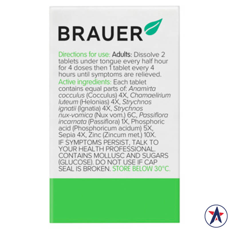 Viên uống giảm căng thẳng Brauer Calm 60 viên