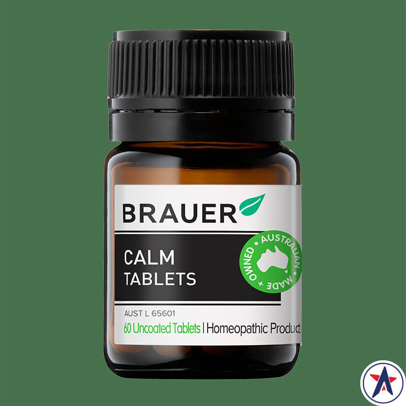 Viên uống giảm căng thẳng Brauer Calm 60 viên