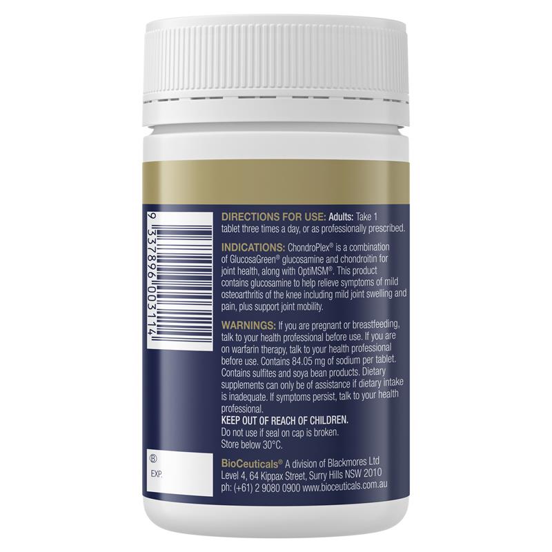 Viên uống giảm đau khớp nhẹ BioCeuticals ChondroPlex 120 viên