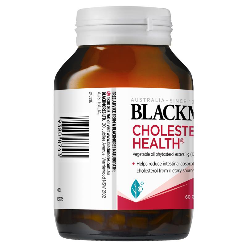 Blackmores Cholesterol Health giảm mỡ máu 60 viên