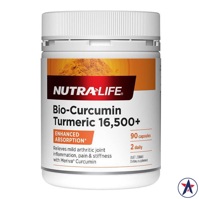 Viên uống giảm viêm khớp nhẹ Nutra-Life Bio-Curcumin 16500+
