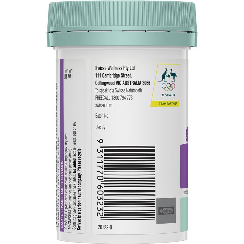 Swisse Kids Rest & Restore hỗ trợ giấc ngủ ngon cho bé 60 viên