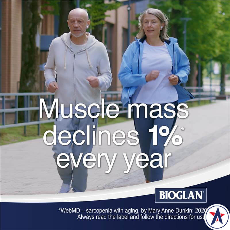 Viên uống hỗ trợ duy trì cơ bắp Bioglan Muscle Protect HMB + D3 60 viên