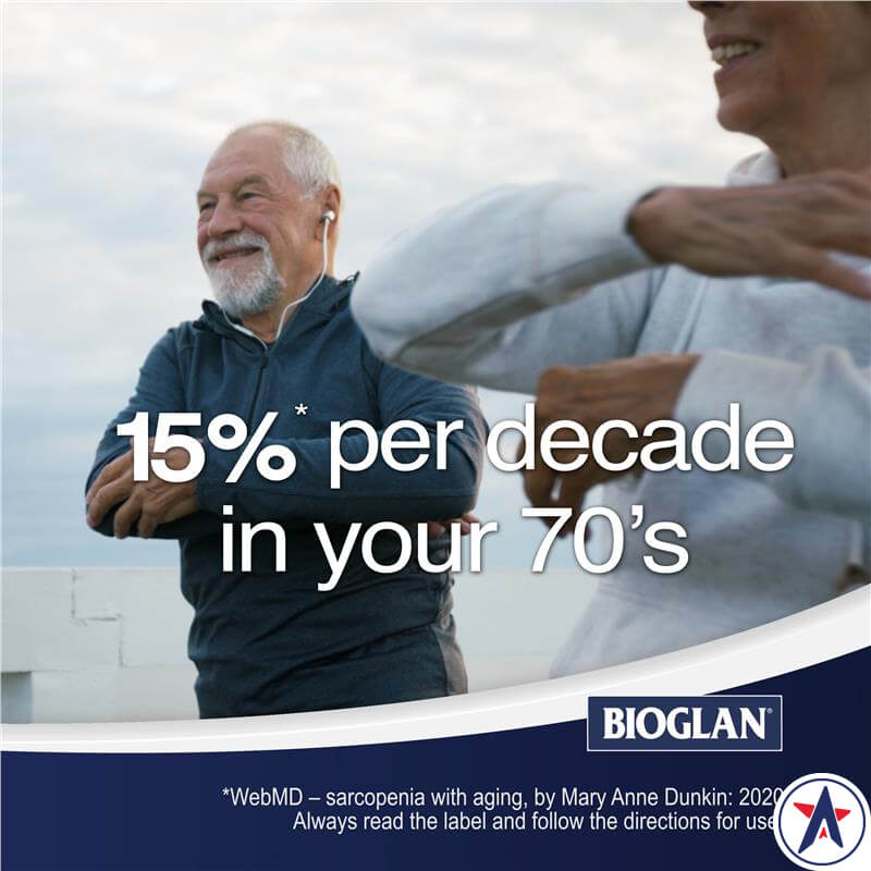 Viên uống hỗ trợ duy trì cơ bắp Bioglan Muscle Protect HMB + D3 60 viên