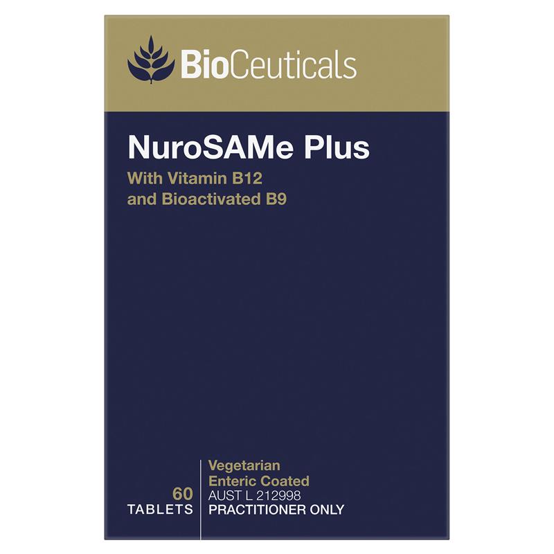 Viên uống hỗ trợ gan & cân bằng tâm trạng BioCeuticals NuroSAMe Plus 60 viên