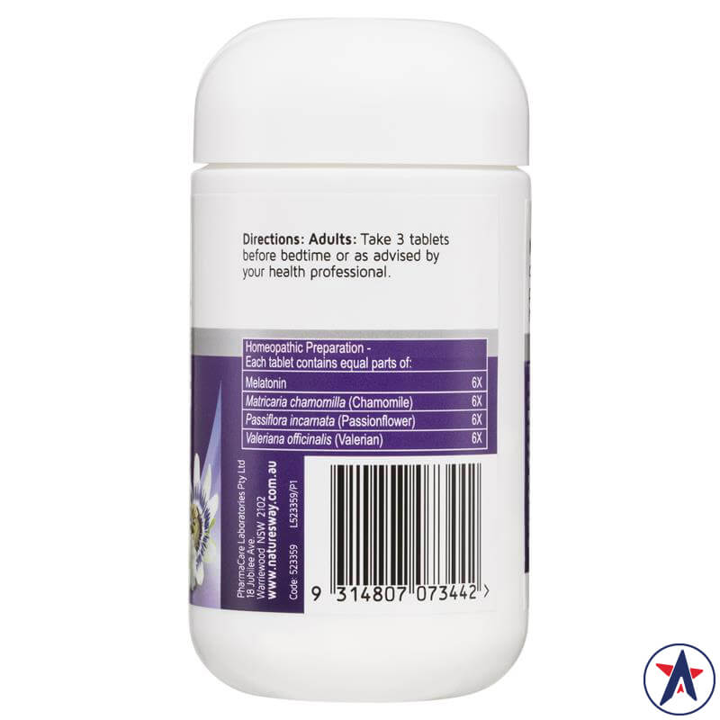 Viên uống hỗ trợ giấc ngủ Nature's Way Sleeping Tablets 60 viên