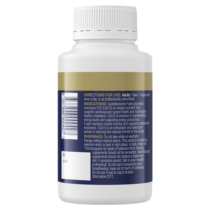 Viên uống hỗ trợ tim mạch BioCeuticals CardioNutrients Forte 60 viên