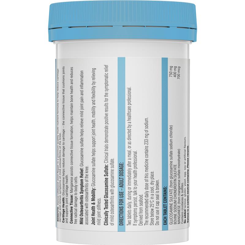 Swisse Ultiboost Joint Repair hỗ trợ xương khớp 90 viên | Sản phẩm Úc chính hãng