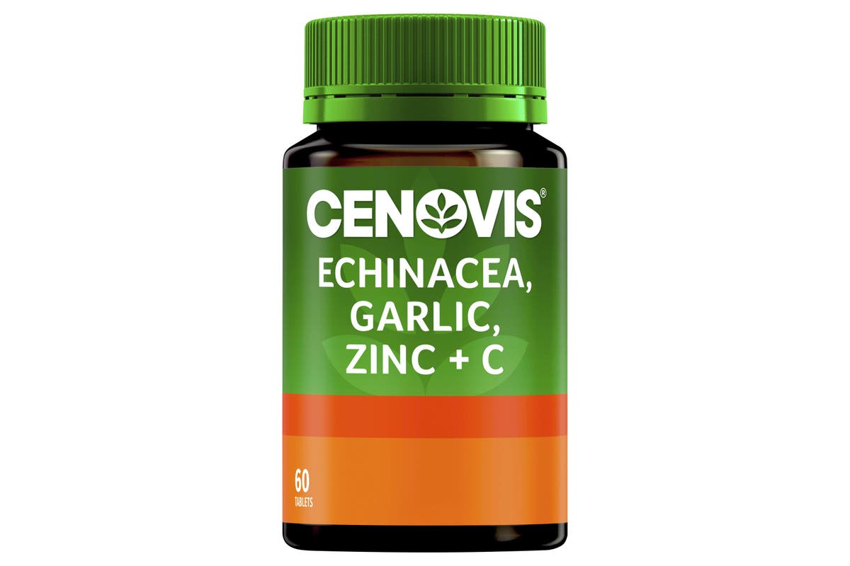 Viên uống Cenovis Echinacea Garlic Zinc + C tăng đề kháng 60 viên | Sản phẩm Úc chính hãng