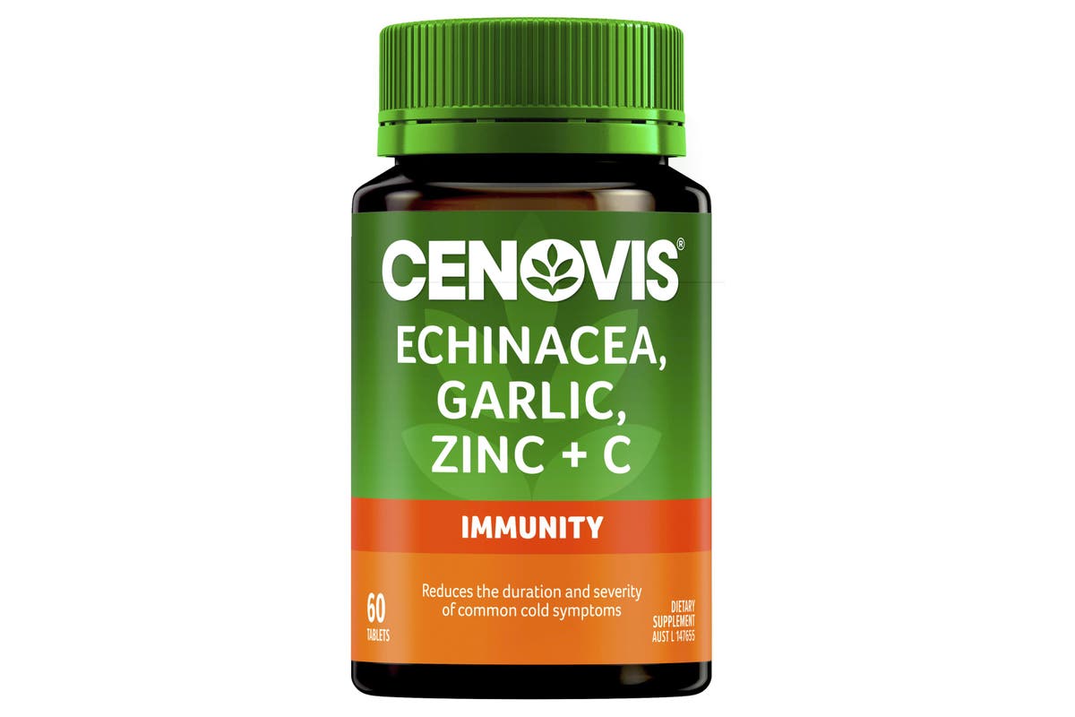 Viên uống Cenovis Echinacea Garlic Zinc + C tăng đề kháng 60 viên | Mua hàng Úc tại Ausmart