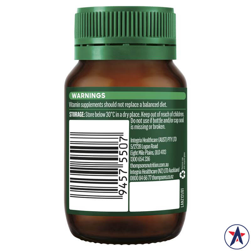 Viên uống Thompson's Biotin 150mcg 100 viên