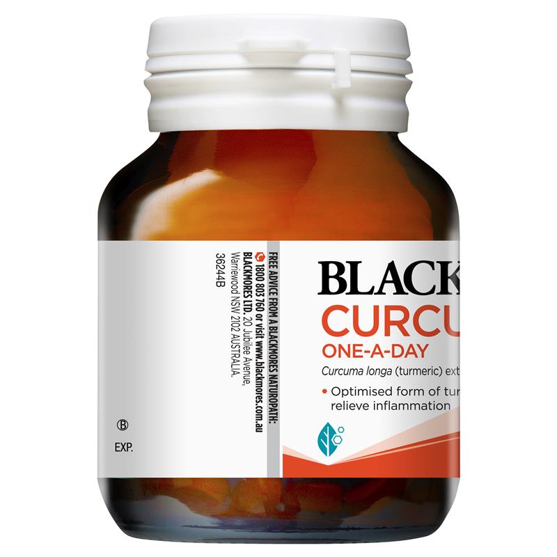 Blackmores Curcumin One A Day tinh chất nghệ của Úc 30 viên