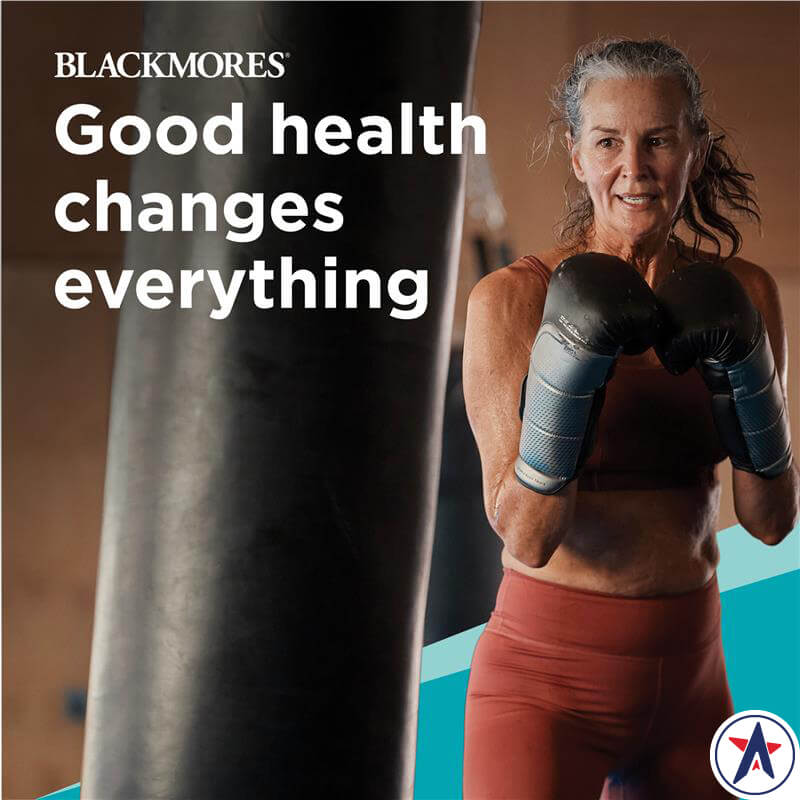 Viên uống tinh chất nghệ liều cao Blackmores Concentrated Curcumin + Active Support 120 viên