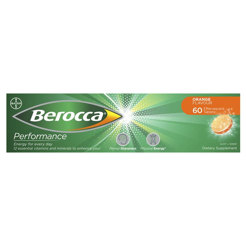 Viên sủi Berocca Orange Energy Performance