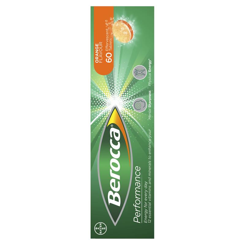 Viên sủi Berocca Orange Energy Performance