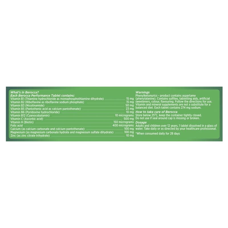 Viên sủi Berocca Orange Energy Performance