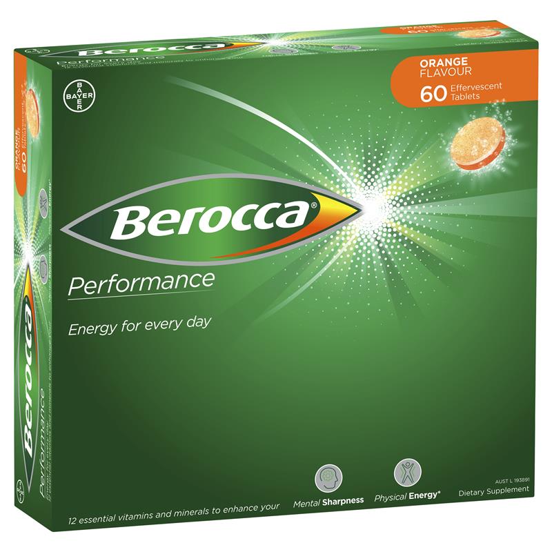 Viên sủi Berocca Orange Energy Performance
