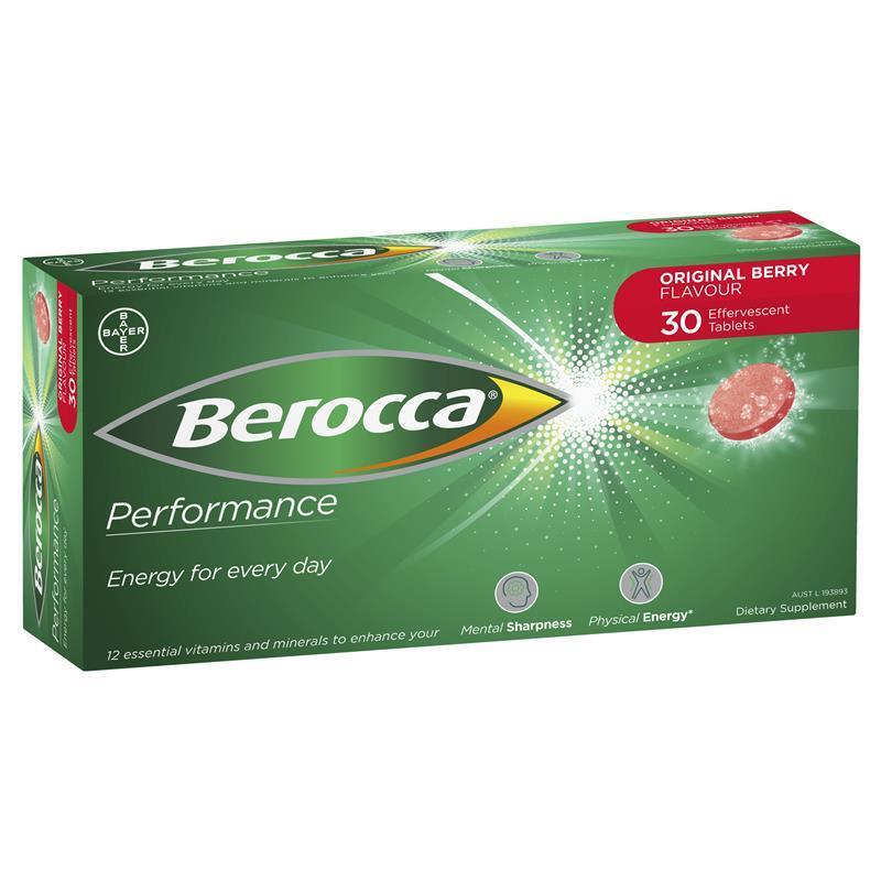 Viên sủi Berocca Original Berry Performance Effervescent