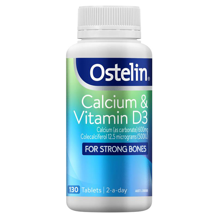 Viên uống bổ sung Canxi Ostelin Calcium & Vitamin D3