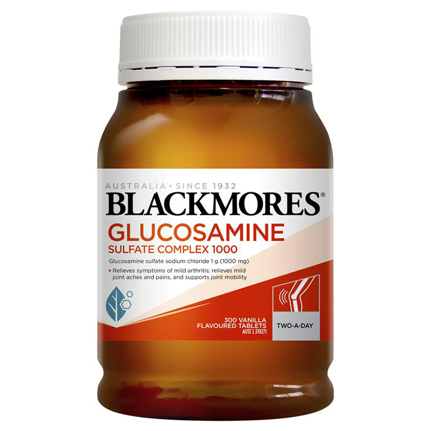 Blackmores Glucosamine Sulfate Complex 1000mg của Úc 300 viên | Sản phẩm chất lượng Úc