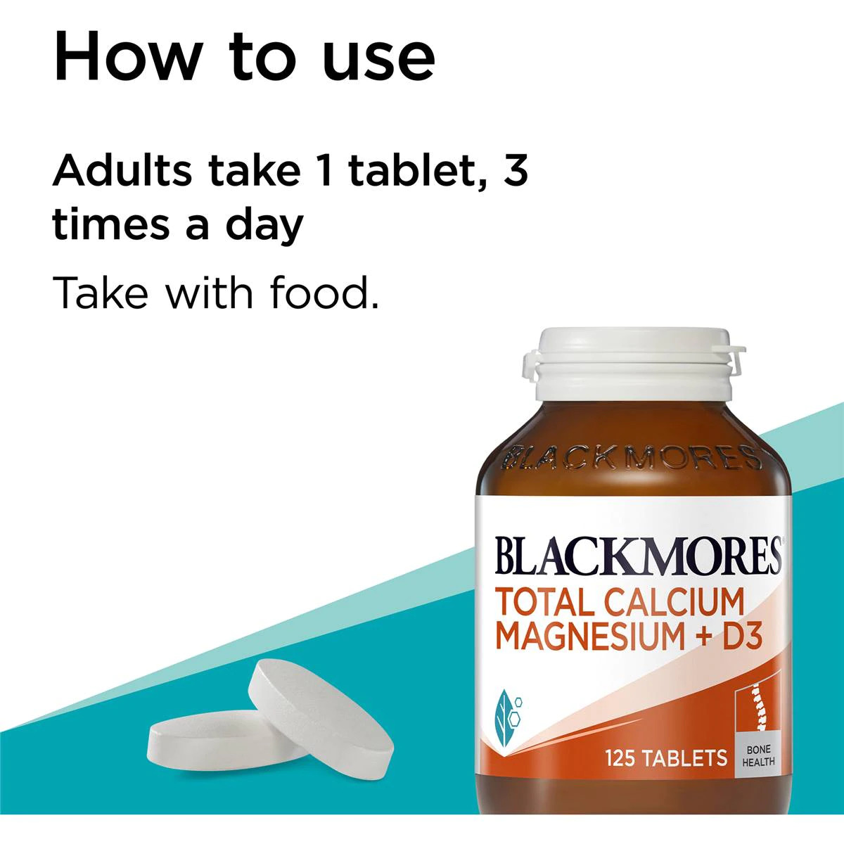 Viên uống Blackmores Total Calcium & Magnesium + D3