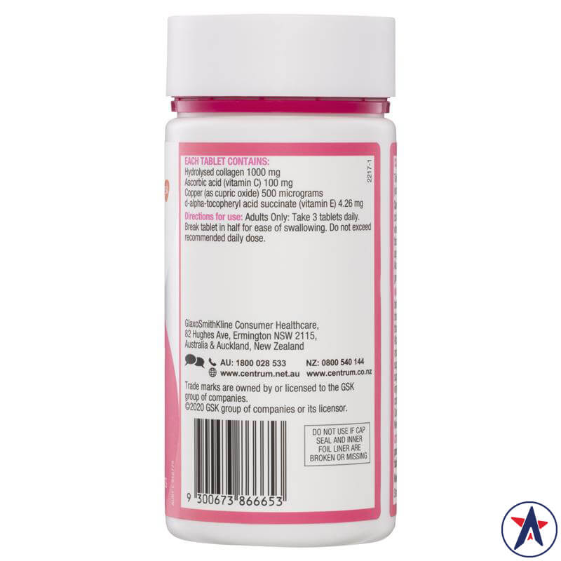 Viên bổ sung Collagen Centrum Collagen Boost & Glow