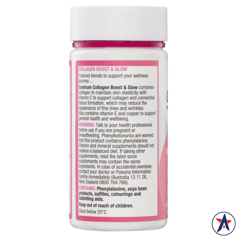 Viên bổ sung Collagen Centrum Collagen Boost & Glow