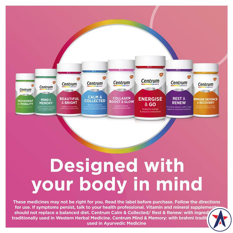 Viên bổ sung Collagen Centrum Collagen Boost & Glow