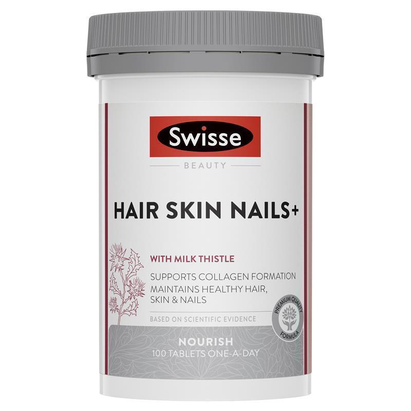 Swisse Ultiboost Collagen Hair Skin Nails đẹp da móng tóc