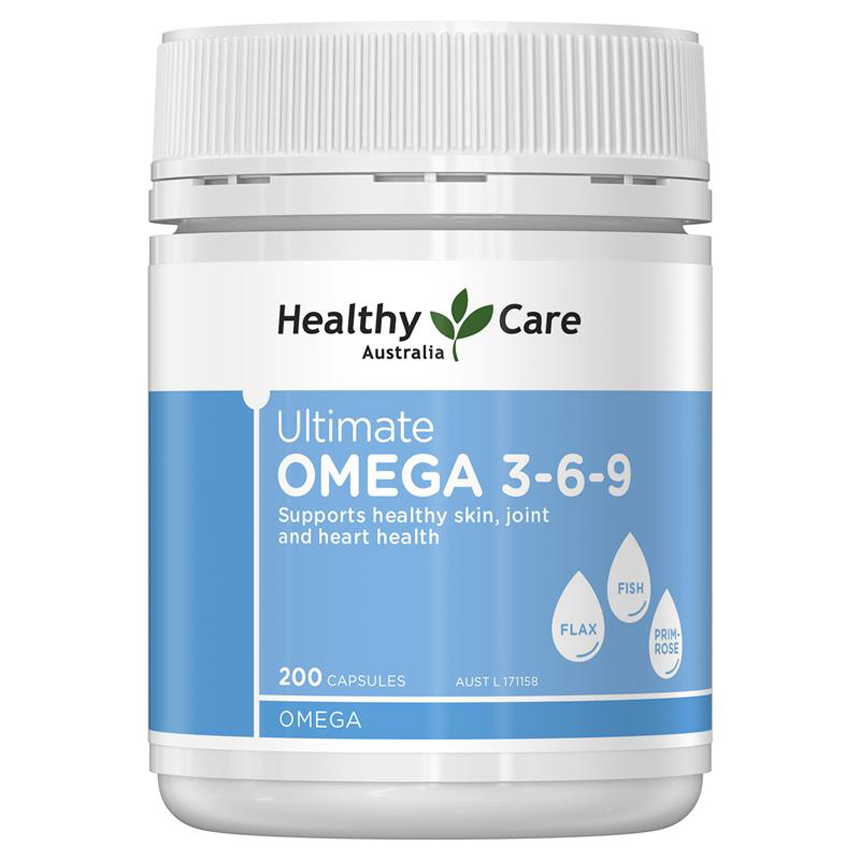 Omega 369 Healthy Care Ultimate của Úc 200 viên | Sản phẩm chất lượng Úc